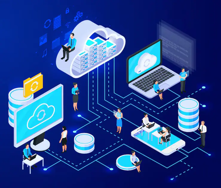 Cloud Computing Hero Background Image